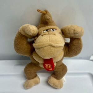 Super Mario Bros Donkey Kong 10" Plush Nintendo Stuffed Animal Toy
